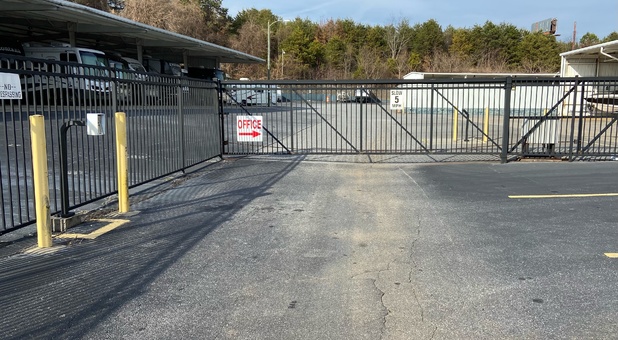 Fenced and Gated Storage at Hickory Saver Storage